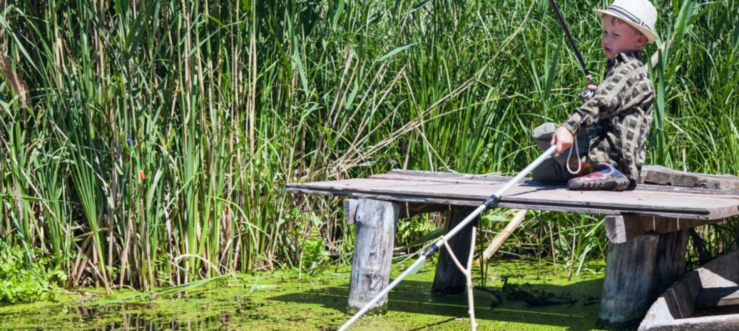Børneaktiviteter ved Søbygaard på Ærø