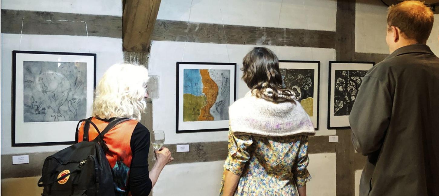 Kuntsudstilling i galleriet
