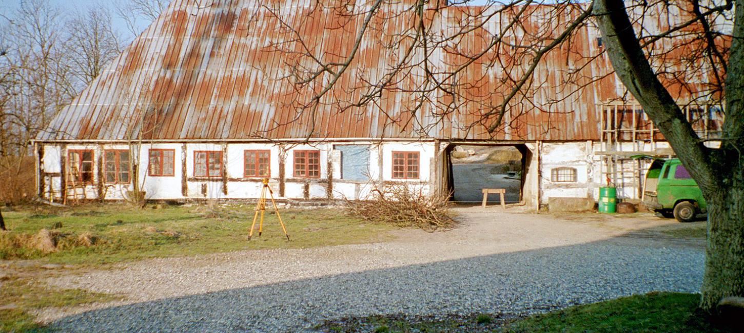 Ældre billede af forvalterboligen på Søbygaard