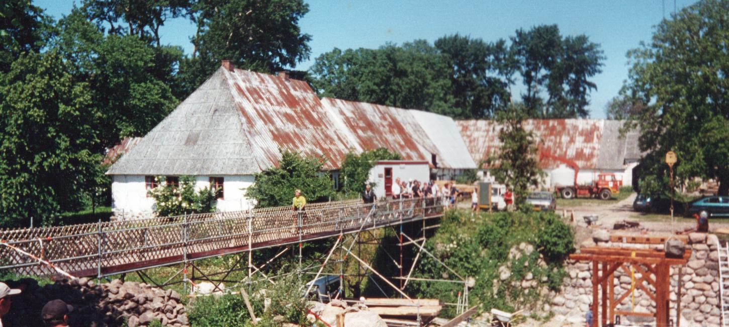 Restaurering af Søbygaard gårdsplads og bro
