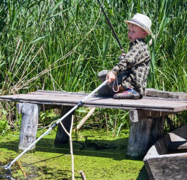 Børneaktiviteter ved Søbygaard på Ærø