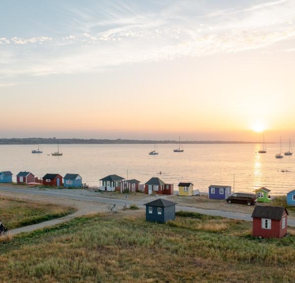 Badehuse på Ærø