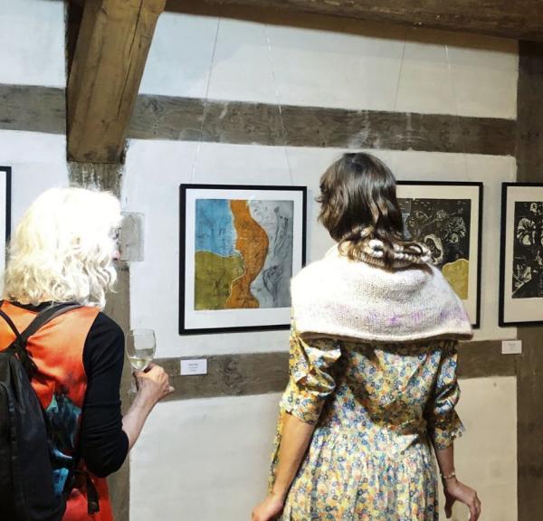 Kuntsudstilling i galleriet