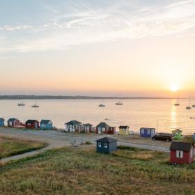 Badehuse på Ærø